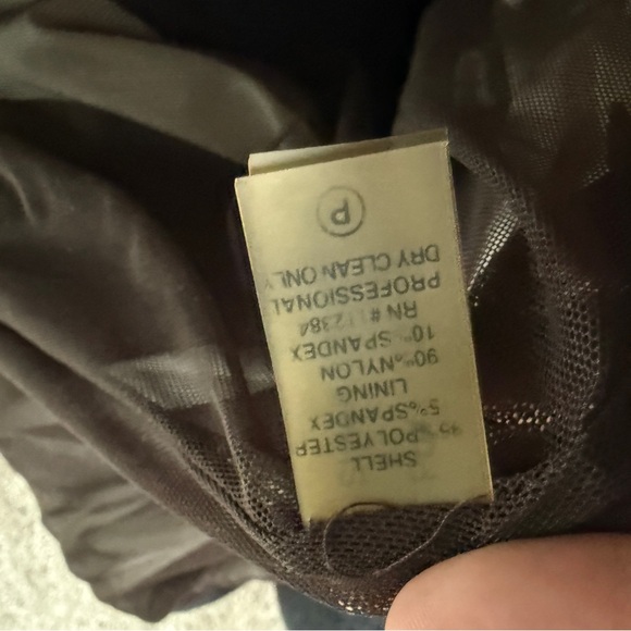 Calvin Klein Brown and Cream Women's Dress - Picture 8 of 9